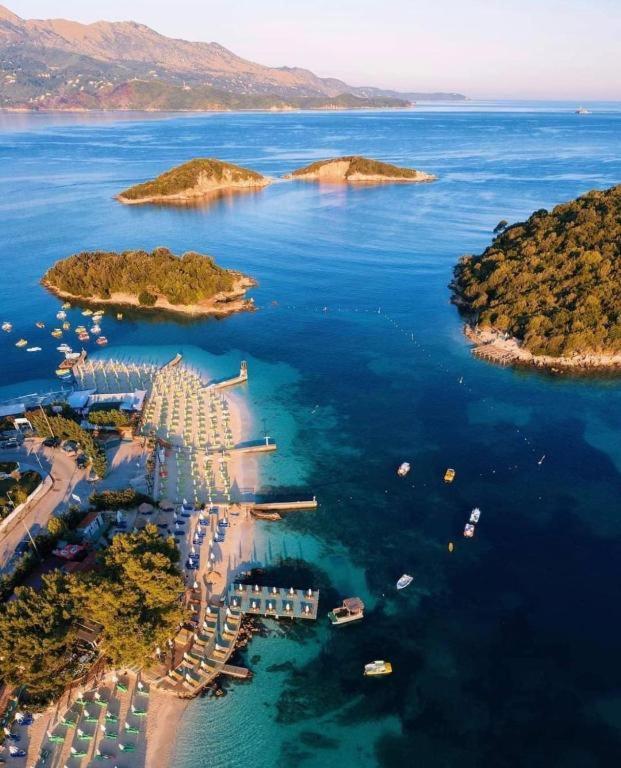 Apartamento Vila Butrint Ksamil Exterior foto
